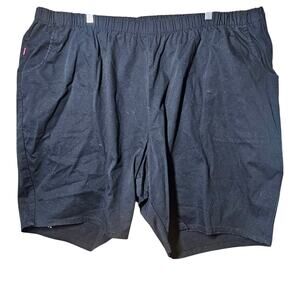 Black Pull On Shorts with Pockets Size 32